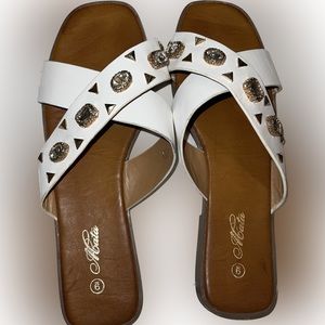 White Sandals